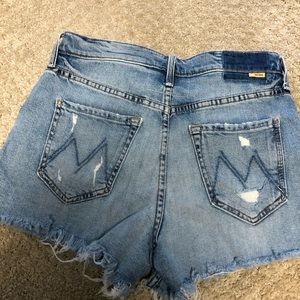 Mother Superior Denim Shorts Size 27